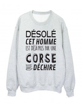 Sweat shirt imprimé humour...