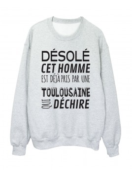 Sweat shirt imprimé humour...