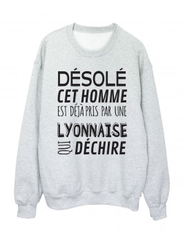 Sweat shirt imprimé humour...