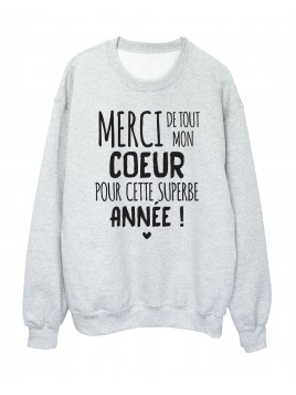Sweat shirt imprimé humour...