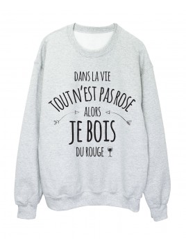 Sweat shirt imprimé humour...