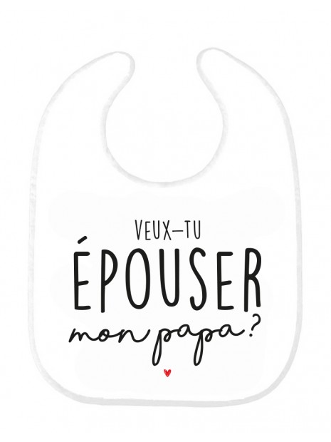 Bavoir Bebe Imprime Citation Naissance Humour Mariage Veux Tu Epouser Mon Papa Bavoir Bebe Imprime Citation Naissance Humour Mariage Veux Tu Epouser Mon Papa