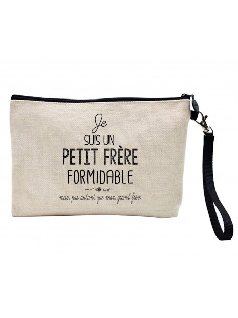 Pochette Trousse A Crayons Et Maquillage Lin Imprime Citation Illustration Je Suis Un Petit Frere Formidable Mais Pas Autant Pochette Trousse A Crayons Et Maquillage Lin Imprime Citation Illustration Je Suis Un Petit Frere Formidable Mais Pas Autant