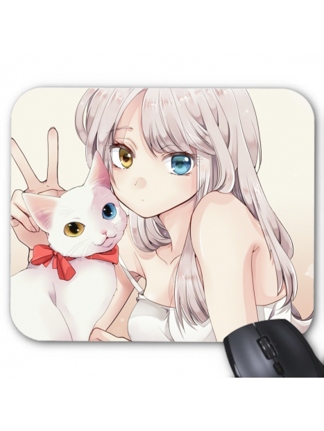 Tapis de souris imprimé manga