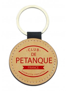 Porte-clés cuir végan...