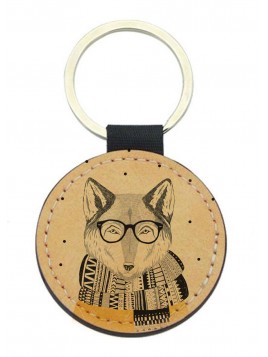 Porte-clés cuir végan...