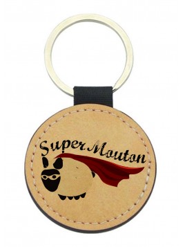 Porte-clés cuir végan...