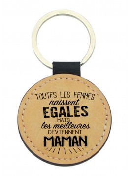 Porte-clés cuir végan...