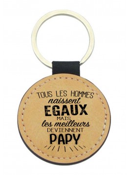 Porte-clés cuir végan...