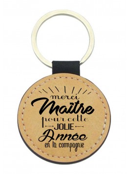 Porte-clés cuir végan...