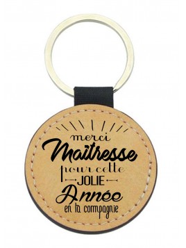 Porte-clés cuir végan...