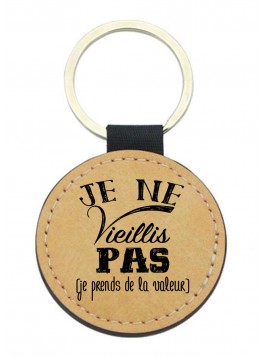 Porte-clés cuir végan...