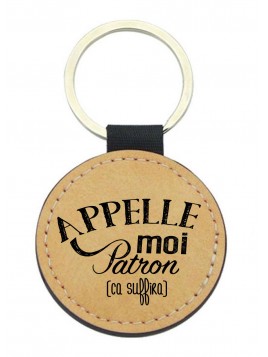 Porte-clés cuir végan...