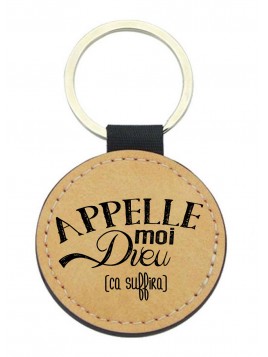 Porte-clés cuir végan...