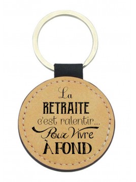 Porte-clés cuir végan...