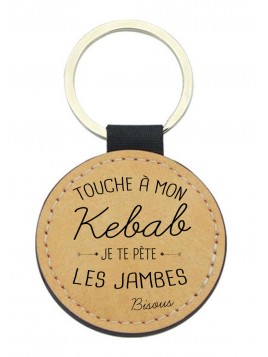 Porte-clés cuir végan...