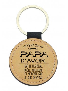 Porte-clés cuir végan...