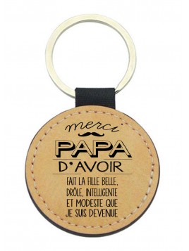 Porte-clés cuir végan...