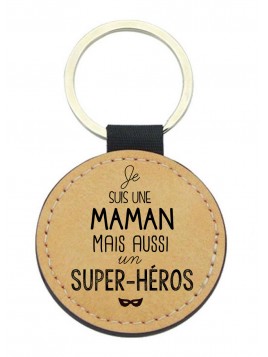 Porte-clés cuir végan...