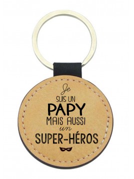 Porte-clés cuir végan...