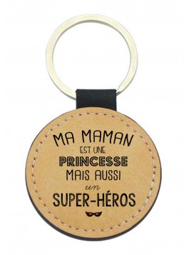 - Porte-clés cuir végan...