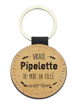 Porte-clés cuir végan...