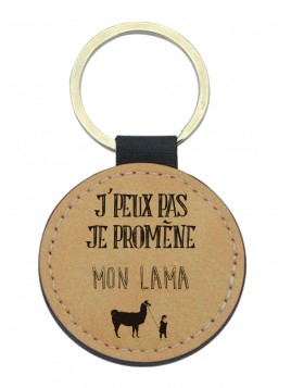 Porte-clés cuir végan...