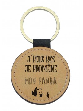 Porte-clés cuir végan...