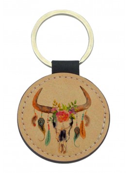 Porte-clés cuir végan...