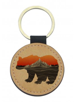 Porte-clés cuir végan...