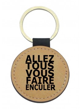 Porte-clés cuir végan...