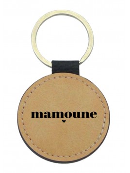 Porte-clés cuir végan...