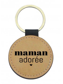 Porte-clés cuir végan...