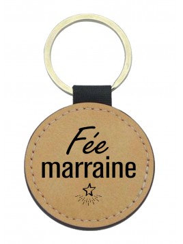 Porte-clés cuir végan...