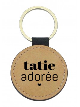 Porte-clés cuir végan...