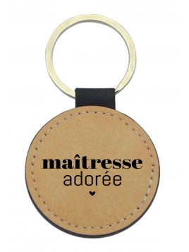 Porte-clés cuir végan...