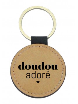 Porte-clés cuir végan...