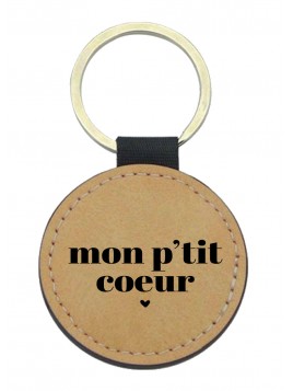 Porte-clés cuir végan...