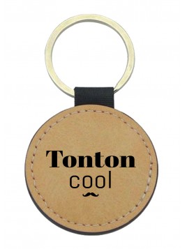 Porte-clés cuir végan...