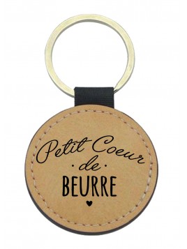 Porte-clés cuir végan...