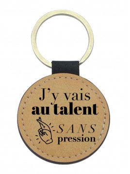 Porte-clés cuir végan...