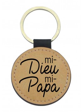 Porte-clés cuir végan...