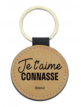 Porte-clés cuir végan...