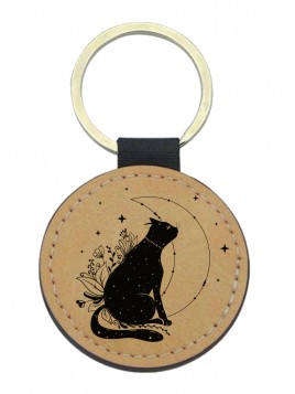 Porte-clés cuir végan...