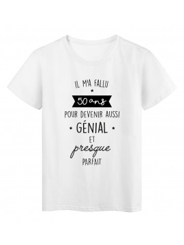 T-Shirt imprimé humour...
