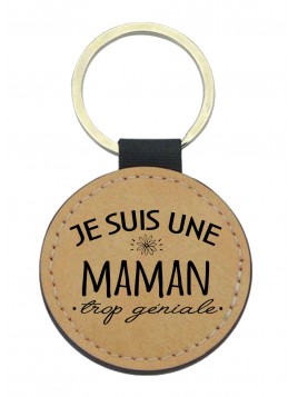 Porte-clés cuir végan...