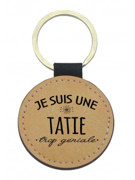 Porte-clés cuir végan...