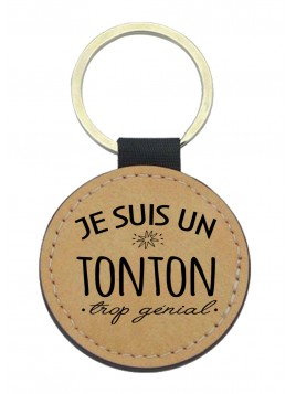 Porte-clés cuir végan...