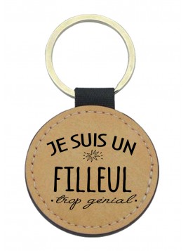 Porte-clés cuir végan...