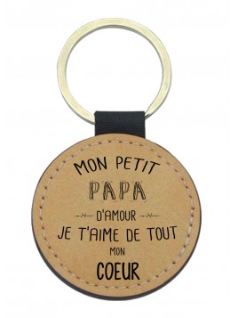 Porte-clés cuir vegan...